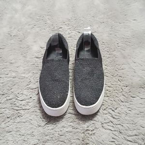 VINCE Warren Tweed like Platform Slip ons Shoes - size 8